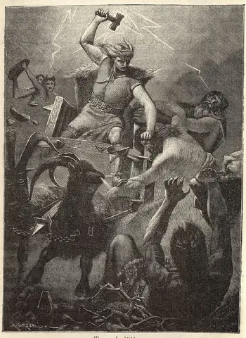 Illustration ur Läsebok för folkskolan: Afdelning 3, 4, 5 och 6 (1903), sida 394